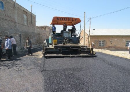 نونواری معابر ۲۸ روستای شهرستان مراغه