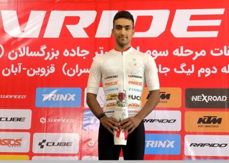 رکابزن جوان تیم دانشگاه آزاد تبریز کولاک کرد!