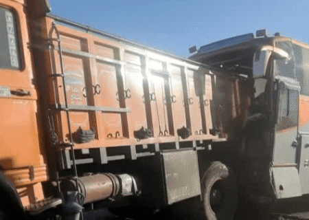 تصادف زنجیره‌ای در آزادراه پیامبر اعظم