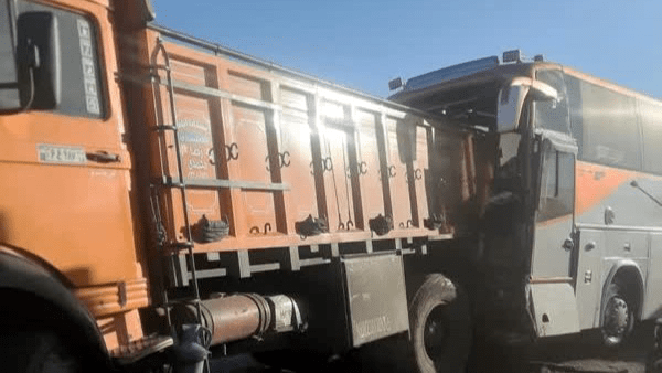 تصادف زنجیره‌ای در آزادراه پیامبر اعظم