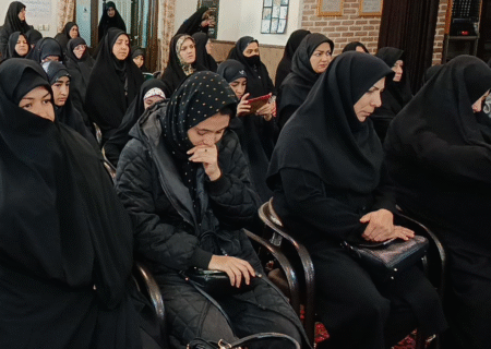 برگزاری مراسم شعر فاطمی در مراغه