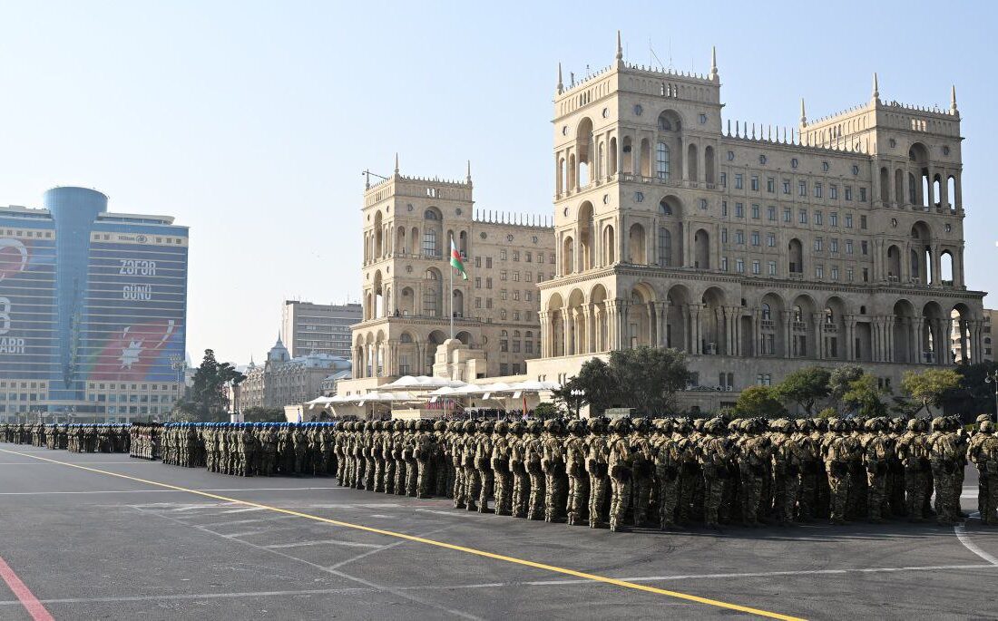 رژه نظامی ترکیه، پاکستان و آذربایجان + فیلم