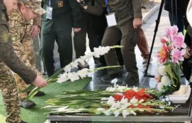 ادای احترام نمایندگان سازمان همکاری شانگهای به شهدای محور مقاومت