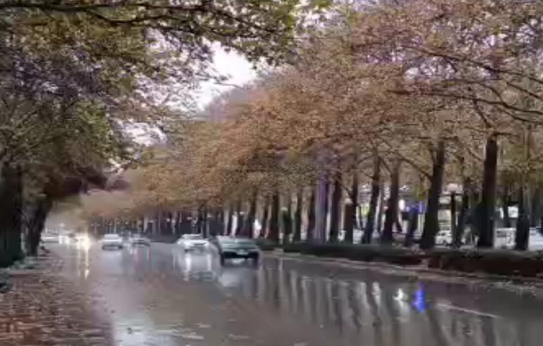 تداوم بارش برف و باران در آذربایجان شرقی