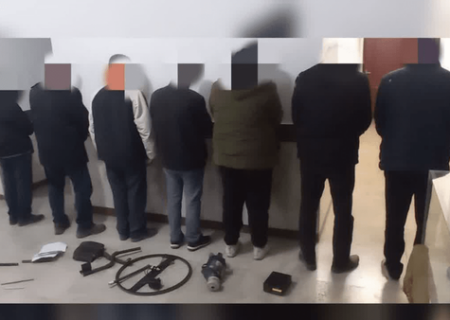 انهدام باند ۷ نفره حفاران غیرمجاز در میانه