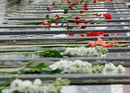 آیین غبارروبی مزار شهدای گمنام باغ موزه دفاع مقدس تبریز