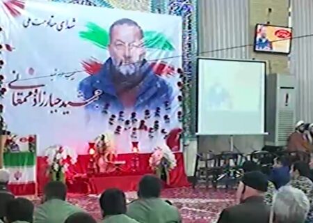 برگزاری مراسم گرامیداشت شهید مدافع امنیت در ممقان