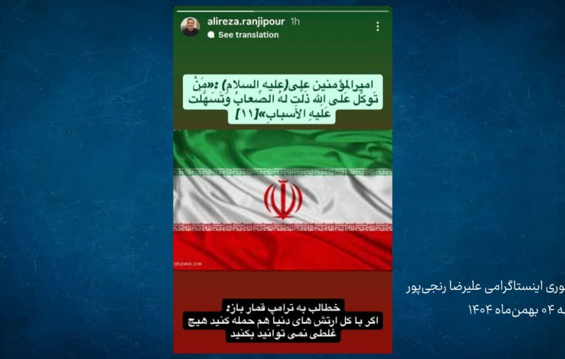 «هیچ غلطی نمی‌توانید بکنید»