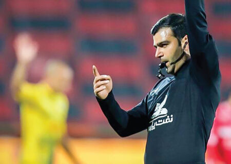 سوت دیدار تراکتور در جیب منصوریان