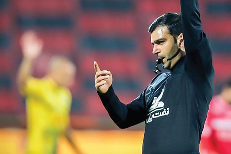 سوت دیدار تراکتور در جیب منصوریان