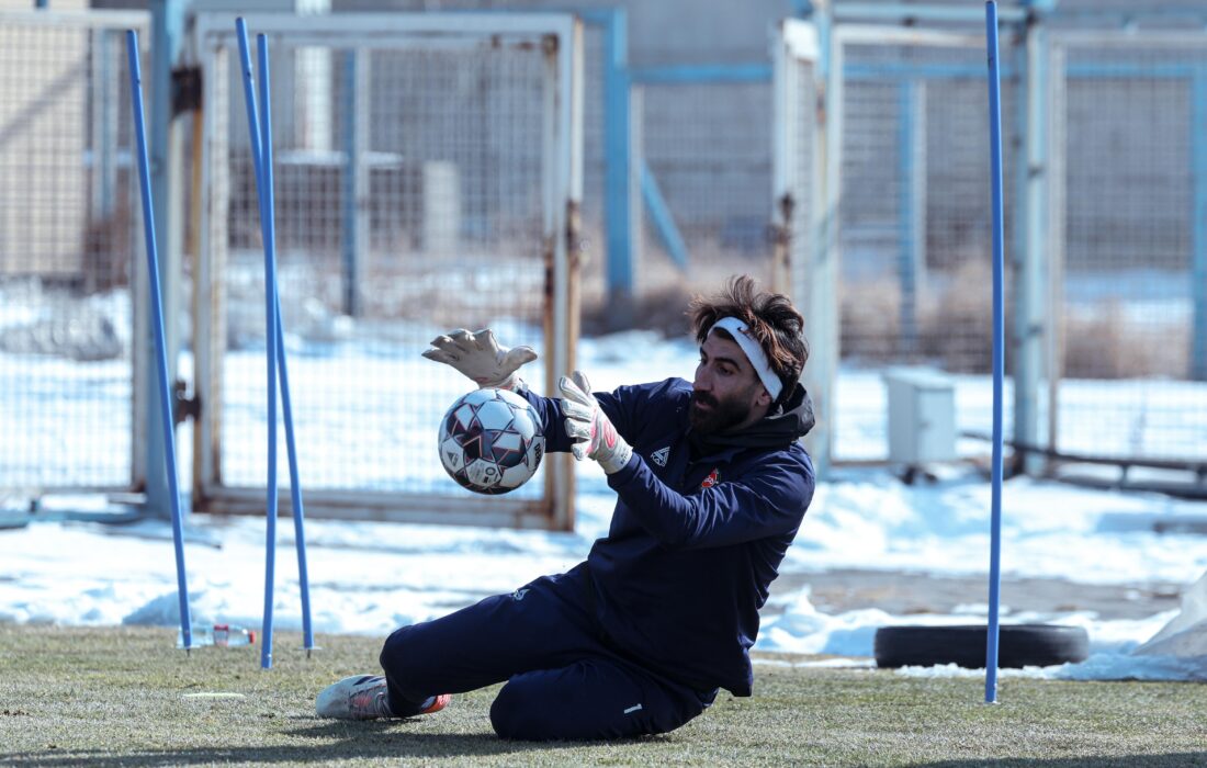 گزارش تصویری از تمرین امروز تراکتور