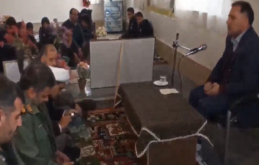 برگزاری یادواره شهدا در روستای آهق مراغه