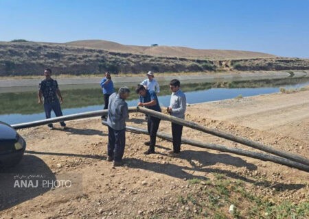 برداشت غیرمجاز آب از کانال خداآفرین متوقف شد